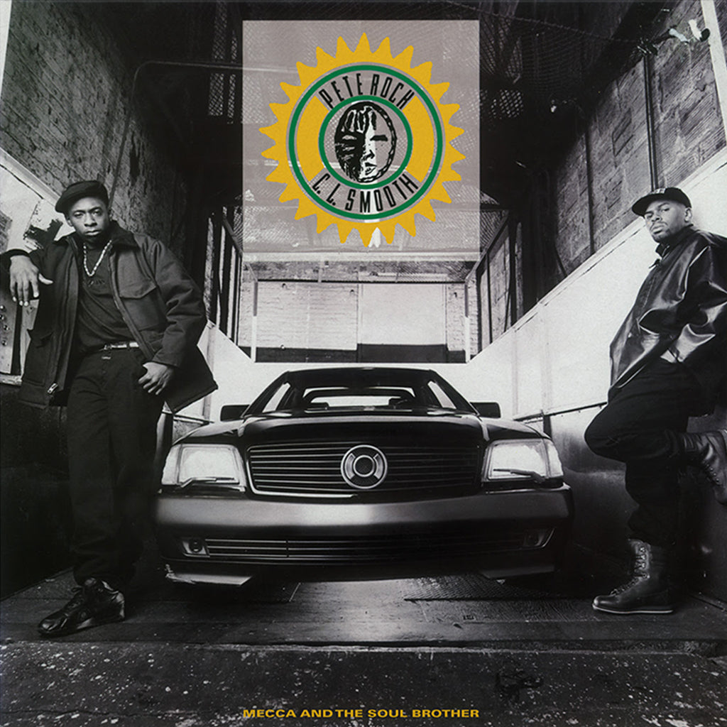 PETE ROCK & C.L. SMOOTH - Mecca And The Soul Brother (2024 Reissue) - 2LP - 180g Translucent Yellow Vinyl [APR 19]