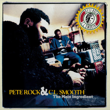PETE ROCK & C.L. SMOOTH - The Main Ingredient (30th Anniversary Reissue) - 2LP - 180g Translucent Yellow Vinyl