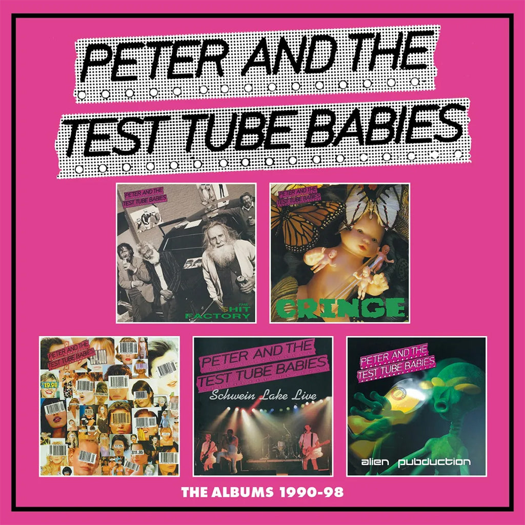 PETER AND THE TEST TUBE BABIES - The Albums 1990-98 - 5CD Clamshell Box Set [JUL 18]