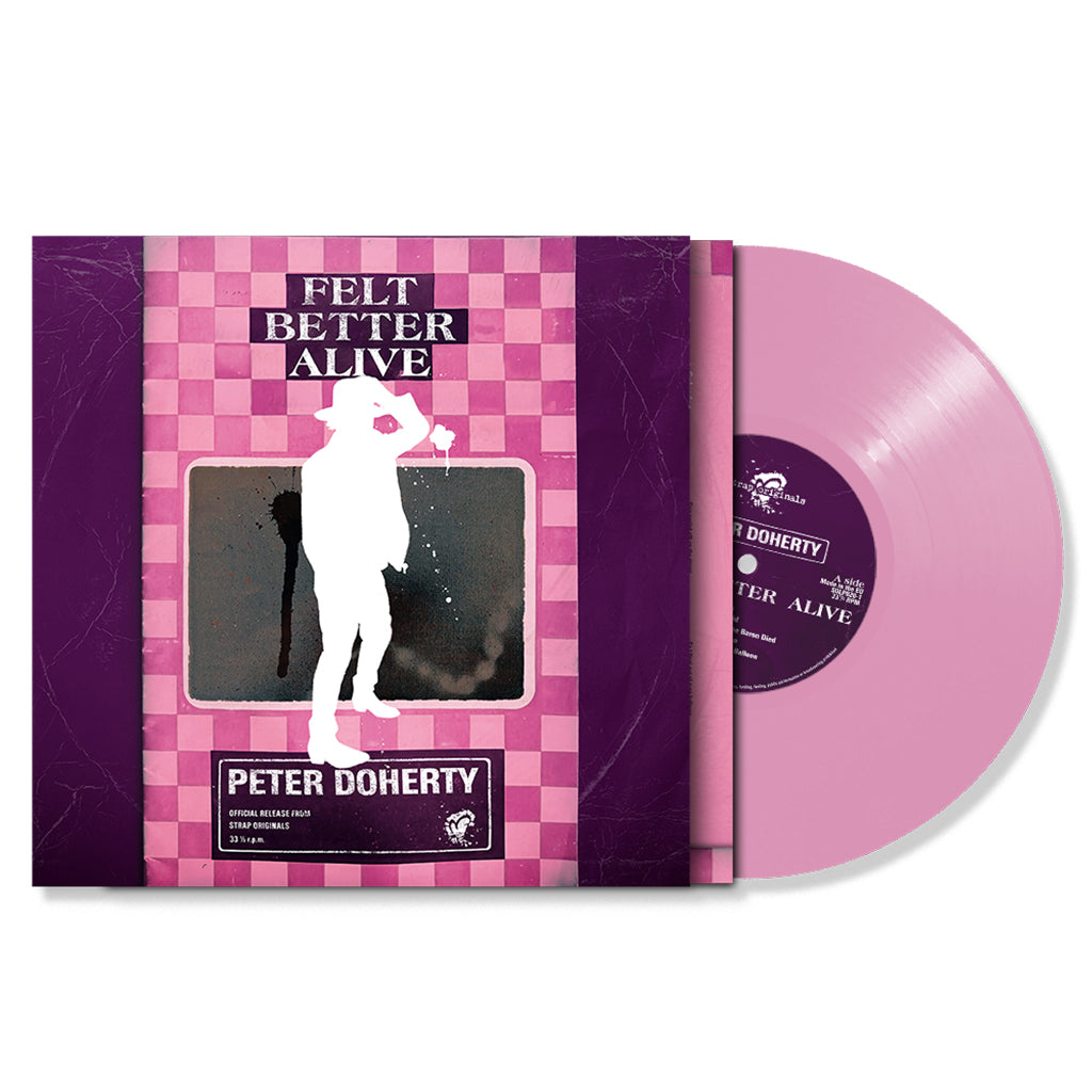 PETER DOHERTY - Felt Better Alive - LP - Light Rose Colour Vinyl