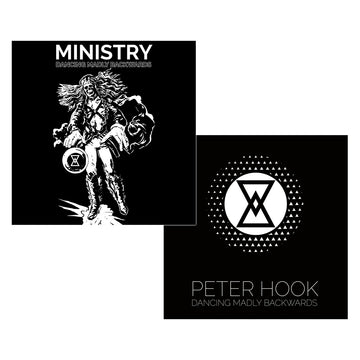 PETER HOOK / MINISTRY - Dancing Madly Backwards - Split 12'' - Vinyl
