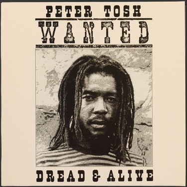 PETER TOSH - Wanted Dread & Alive (Reissue) - LP - Yellow Recycled Vinyl