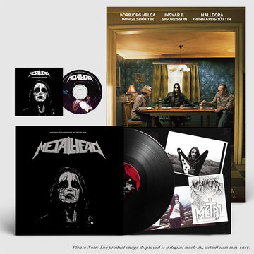 PÉTUR BEN - Metalhead (Original Soundtrack) [w/ Poster] - LP - Black Vinyl + Blu-ray [DEC 12]