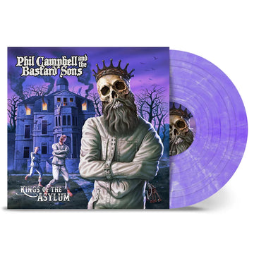PHIL CAMPBELL AND THE BASTARD SONS - Kings of the Asylum - LP - Purple & White Marbled Vinyl [SEP 1]