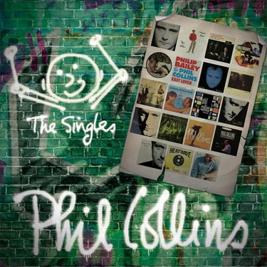 PHIL COLLINS - The Singles (Reissue) - 2LP - Transparent Petrol / Magenta Vinyl