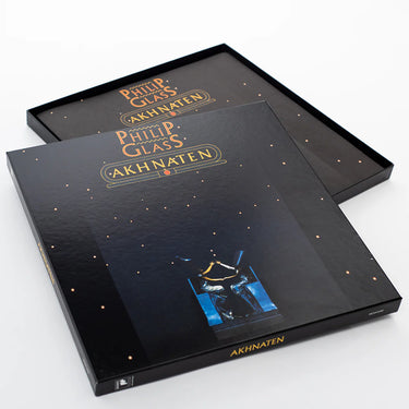 PHILIP GLASS - Akhnaten (Repress) - 3LP - Deluxe 180g Crystal Clear Vinyl Boxset