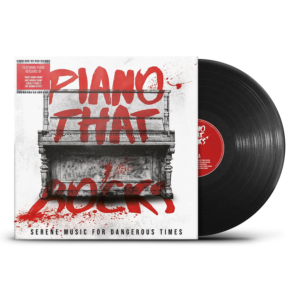 VARIOUS - Piano That Rocks (Serene Music For Dangerous Times) - LP - Vinyl [AUG 23]