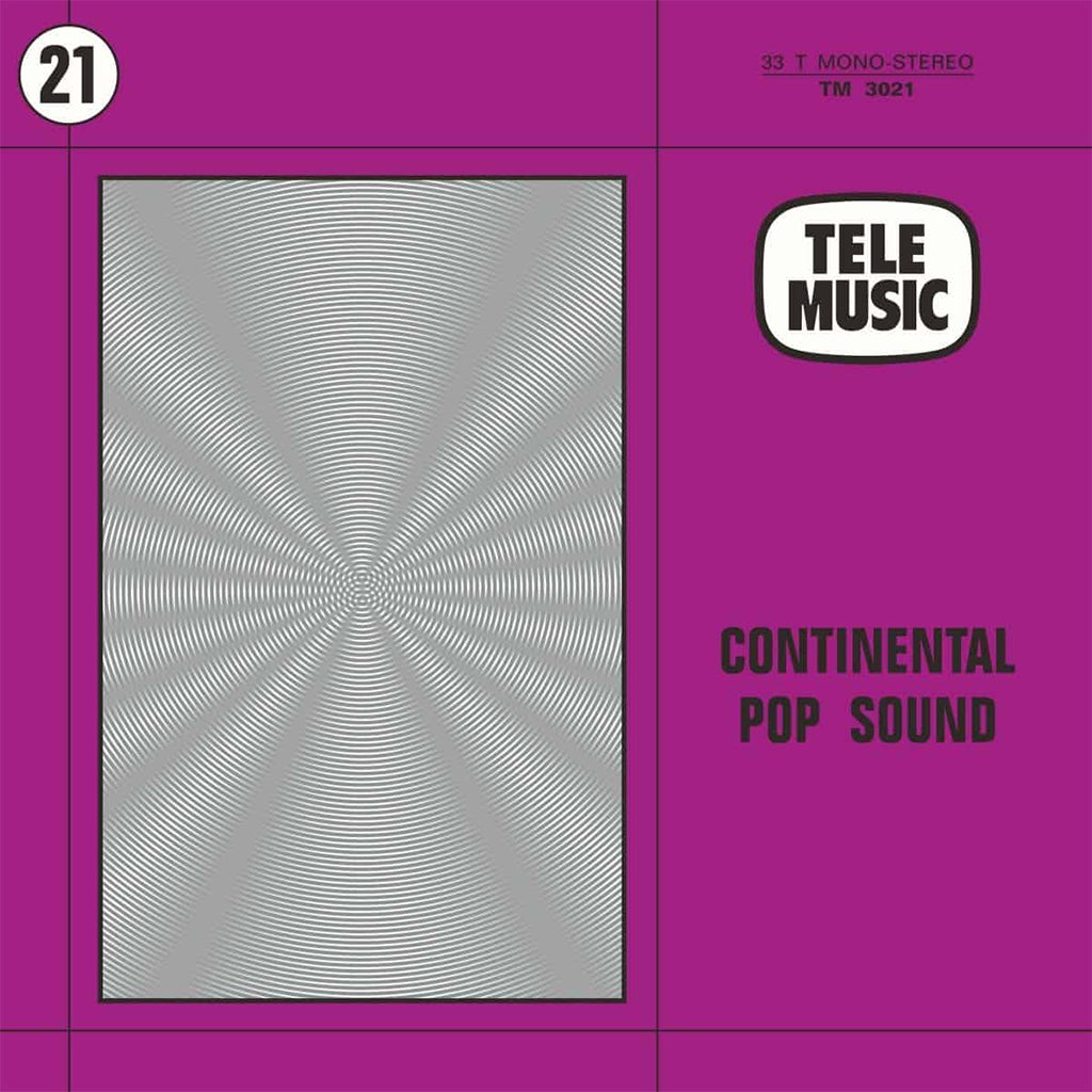 PIERRE-ALAIN DAHAN - Continental Pop Sound (2023 Reissue) - LP - Vinyl [SEP 1]
