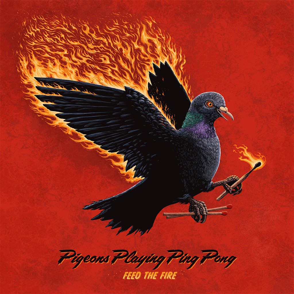 PIGEONS PLAYING PING PONG - Feed The Fire - 2LP - 'Fire' Vinyl [OCT 3]