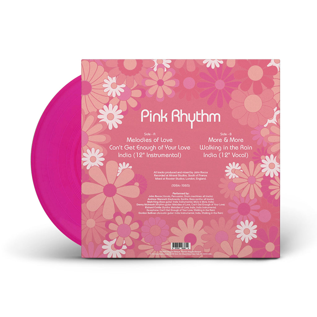 PINK RHYTHM - An 80’s Love Affair - LP - Neon Pink Vinyl [AUG 23]