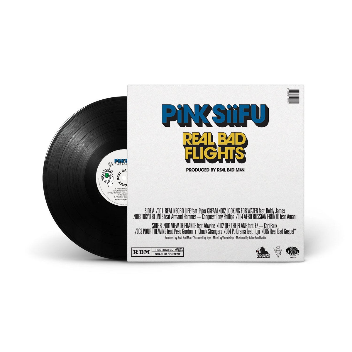 PINK SIIFU & REAL BAD MAN - Real Bad Flights (Repress) - LP - Vinyl [MAY 10]