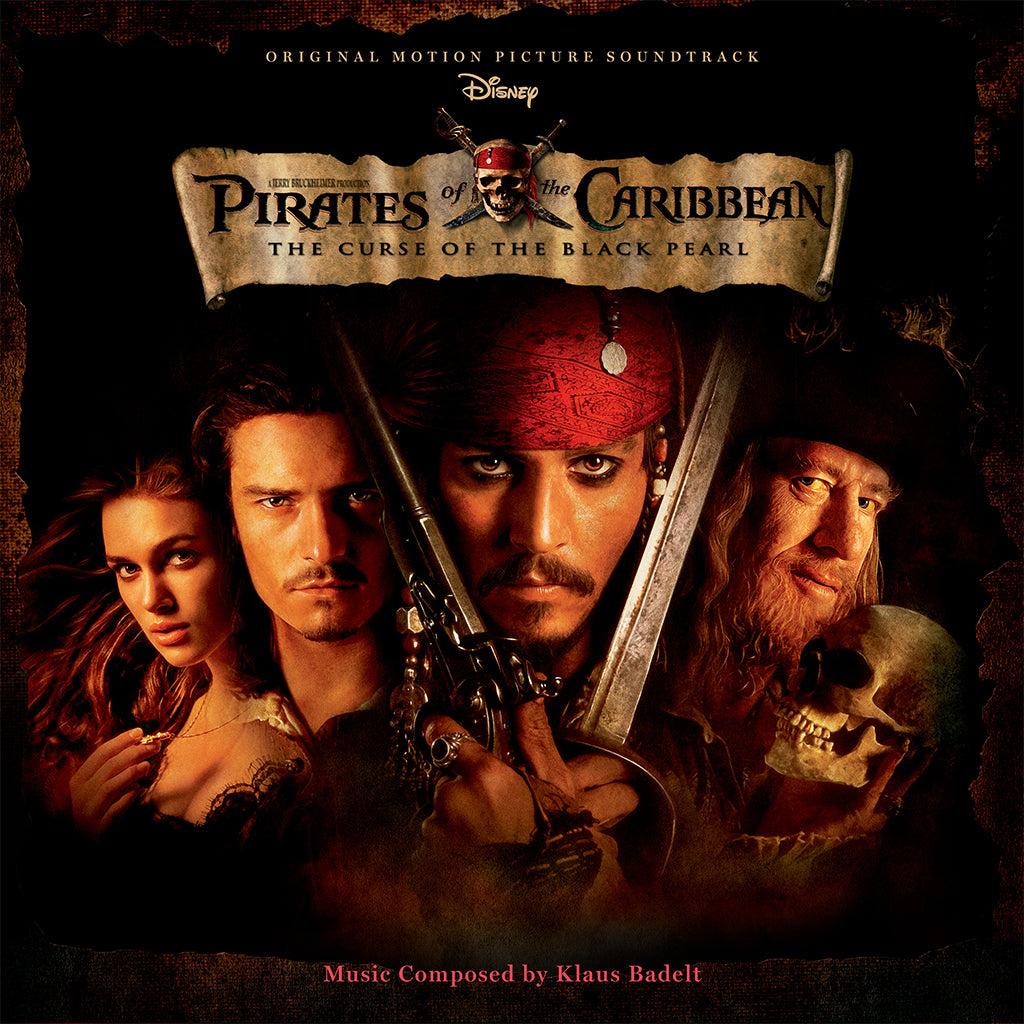KLAUS BADELT - Pirates Of The Caribbean: The Curse Of The Black Pearl (Original Soundtrack) [Reissue] - LP - Black Ice Vinyl [NOV 21]
