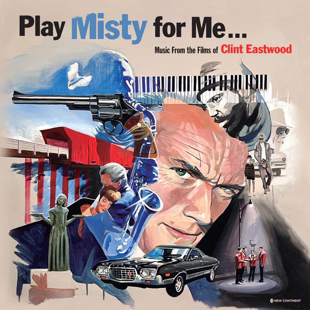 VARIOUS - Play Misty For Me - Music From The Films Of Clint Eastwood - LP - 180g Blue Vinyl [APR 4]