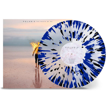 POLARIS - The Death Of Me (Repress) - LP - Clear with Blue and Black Splatter Vinyl