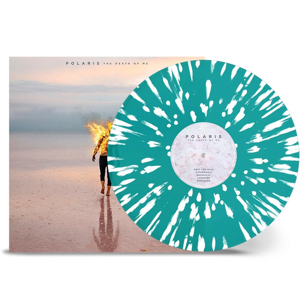 POLARIS - The Death Of Me (Repress) - LP - Transparent Turquoise w/ White Splatter Vinyl [JUL 18]