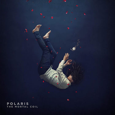 POLARIS - The Mortal Coil (Repress) - LP - Clear with White and Blue Splatter Vinyl