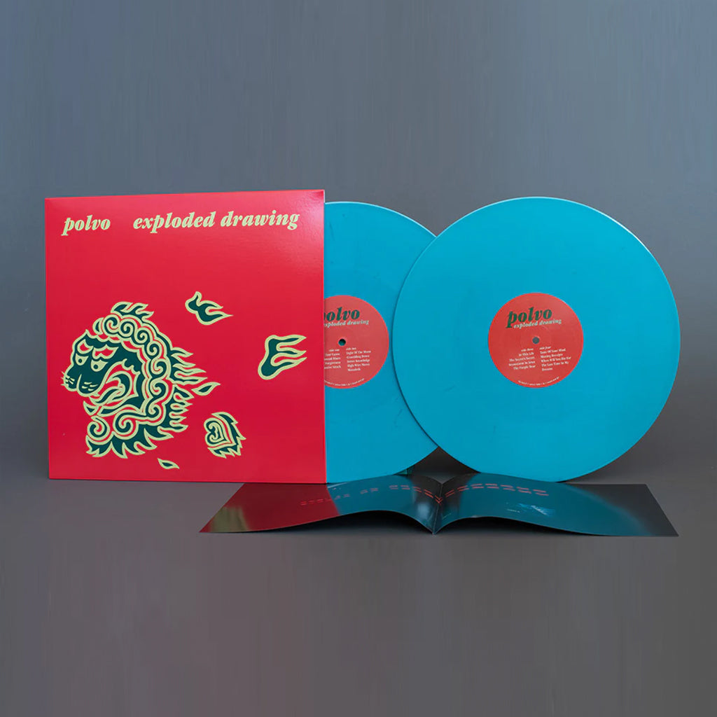 POLVO - Exploded Drawing (2023 Reissue) - 2LP - Opaque Aqua Blue Vinyl [OCT 6]