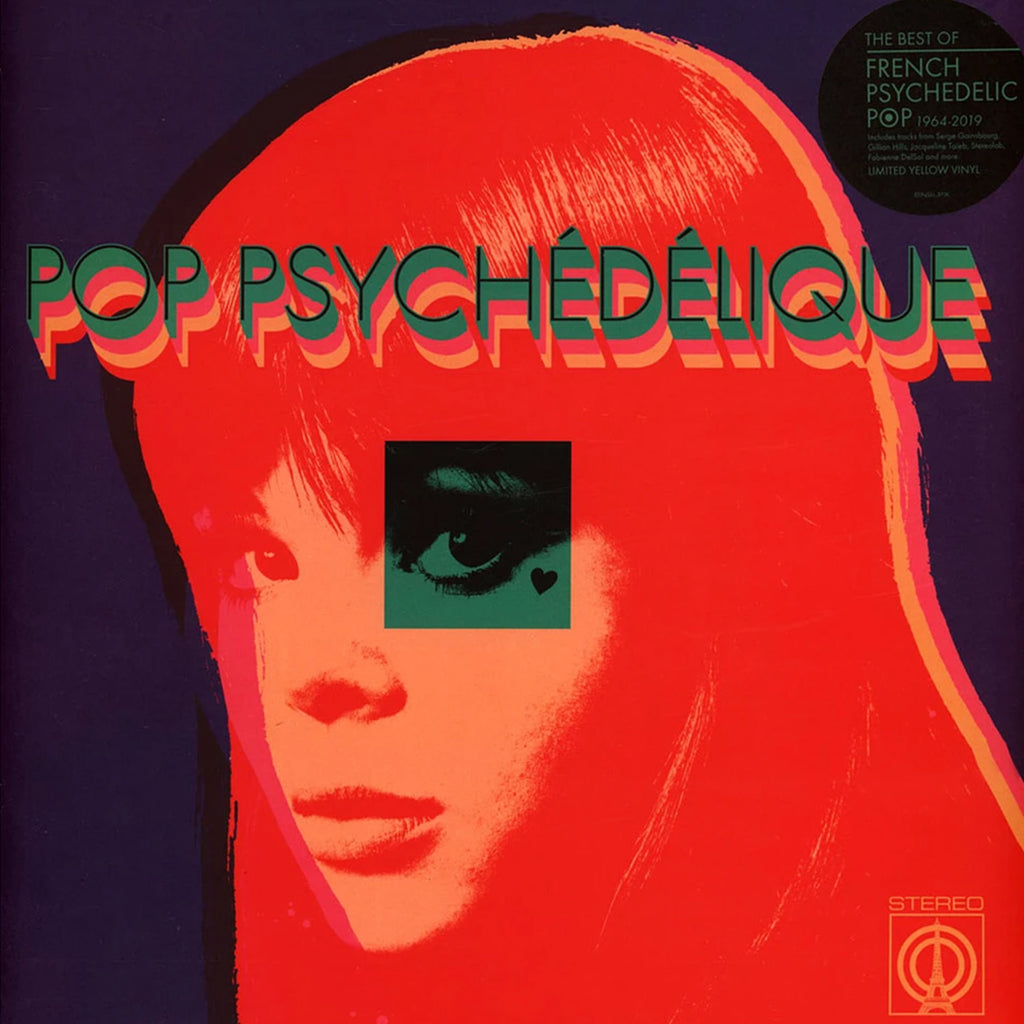 VARIOUS - Pop Psychedelique (The Best of French Psychedelic Pop 1964-2019) [Repress] - 2LP - Jasmine Yellow Vinyl