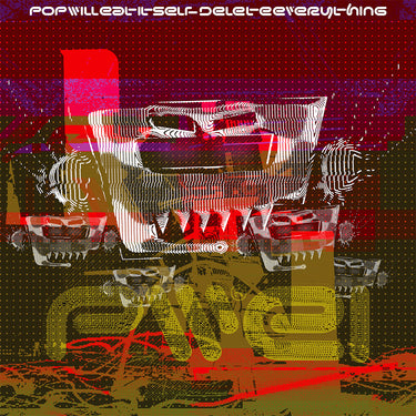 POP WILL EAT ITSELF - Delete Everything - LP - 'Dystopian Explosion' Colour Vinyl + Bonus 7''