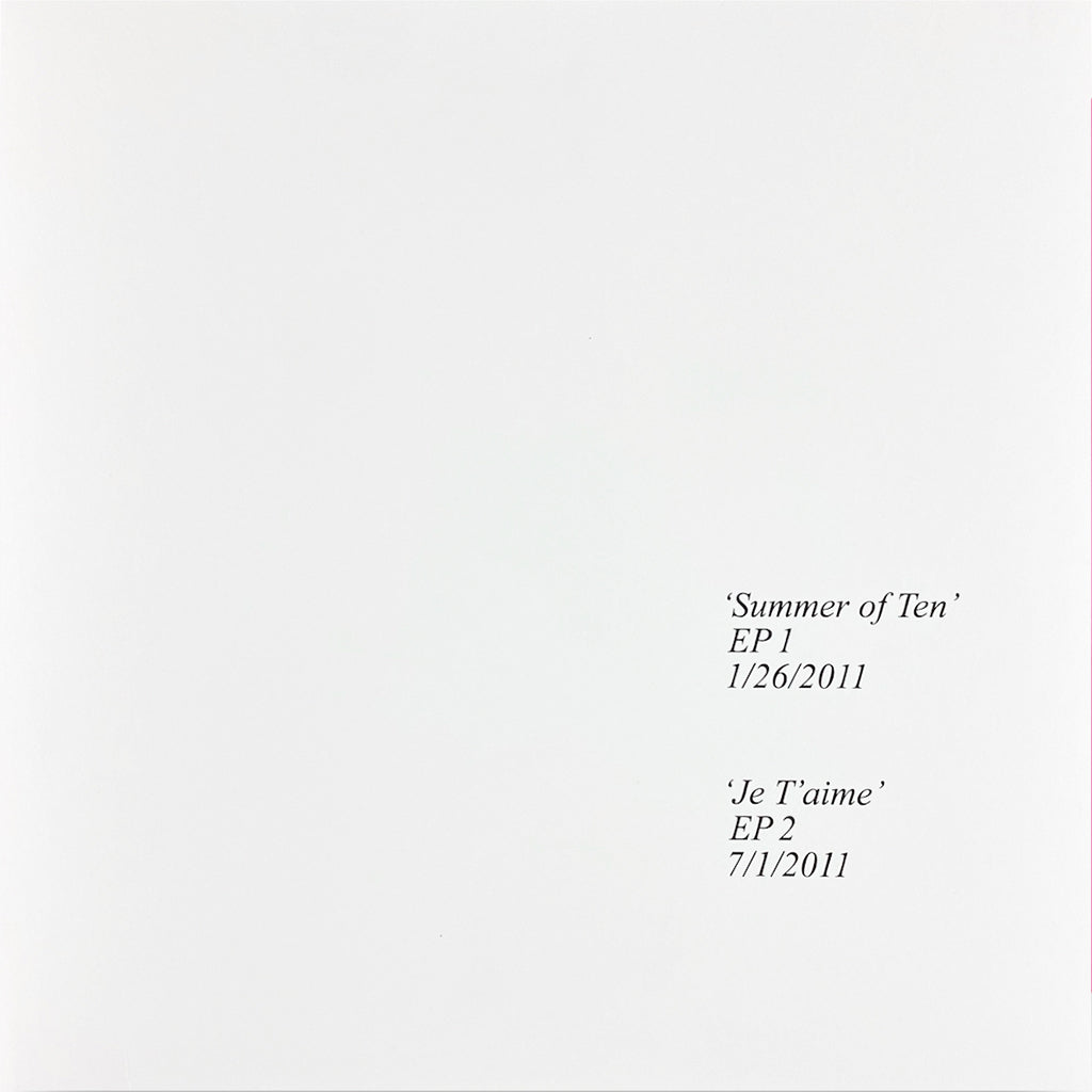 PORCHES - Summer Of Ten / Je T’Aime (Reissue) - LP - Hot Pink Vinyl [MAY 30]