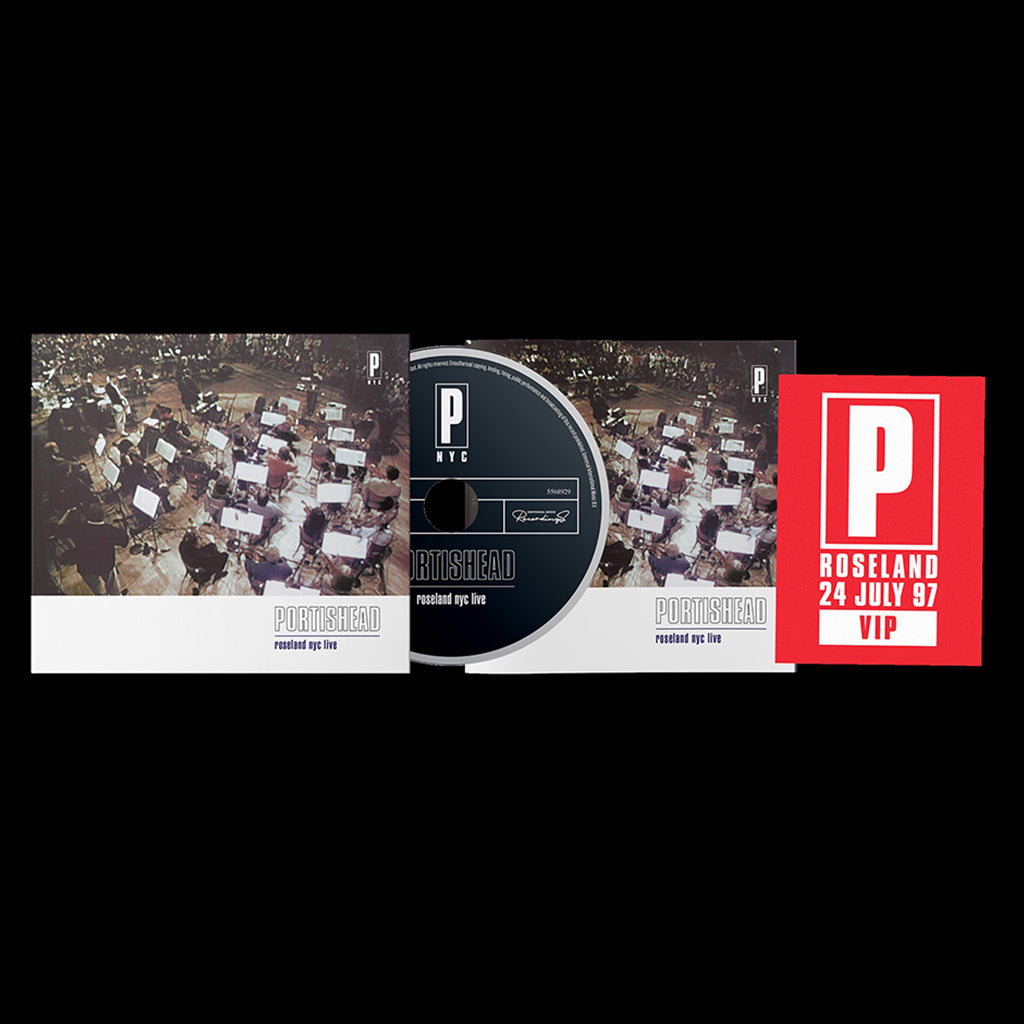 PORTISHEAD - Roseland NYC Live (25th Anniversary Edition with Recreated Backstage Sticky) - CD [APR 26]