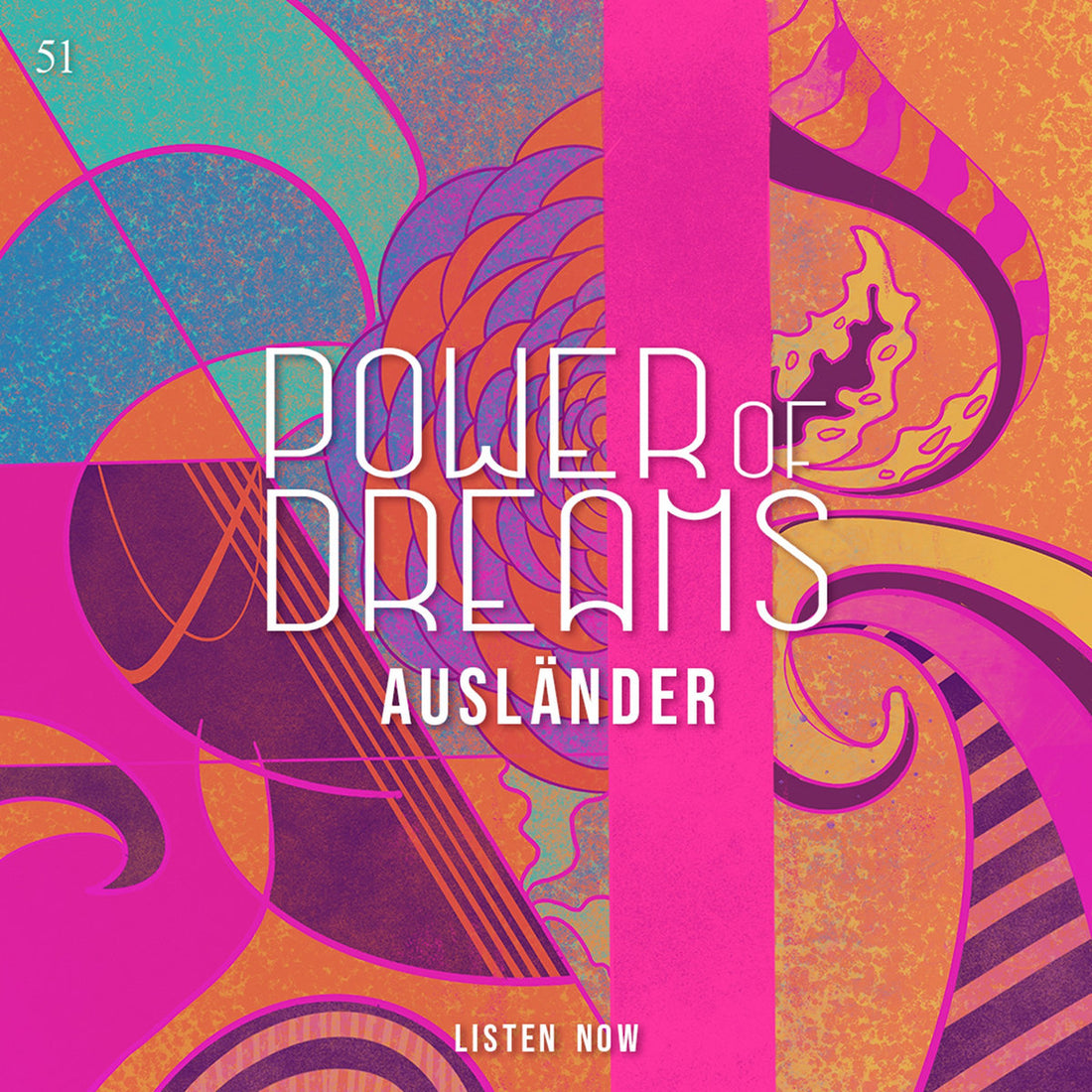POWER OF DREAMS - Auslander (Reissue) - LP - Orange Colour Vinyl [SEP 26]
