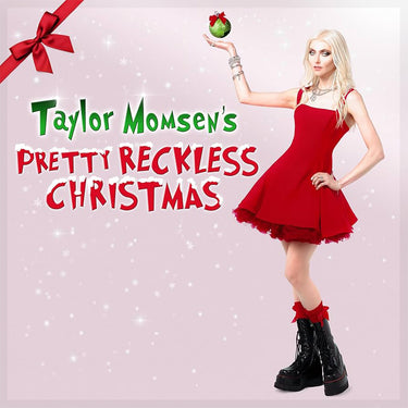 THE PRETTY RECKLESS - Taylor Momsen's Pretty Reckless Christmas EP - 12'' - Translucent Ruby Red Vinyl