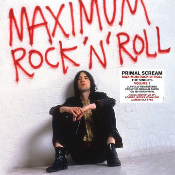 PRIMAL SCREAM - Maximum Rock & Roll: The Singles (Volume 1 Reissue) - 2LP - Black Vinyl [SEP 19]