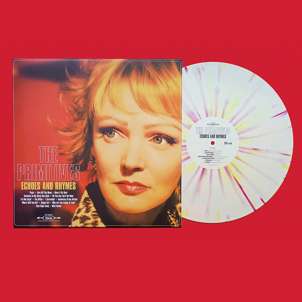 THE PRIMITIVES - Echoes And Rhymes (Reissue) - LP - White w/ Yellow & Red Splatter Vinyl [NOV 7]