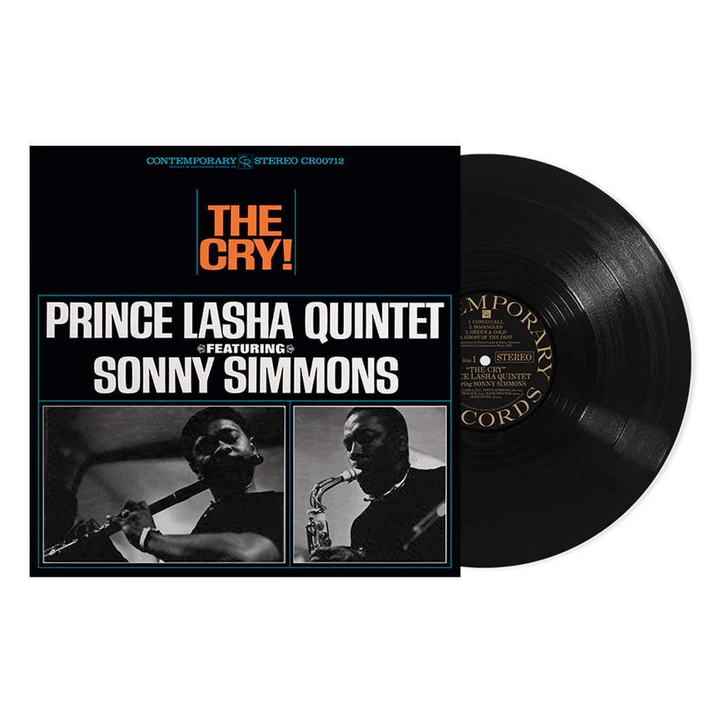 PRINCE LASHA QUINTET - The Cry! (Contemporary Records Acoustic Sound Series) - LP - 180g Vinyl