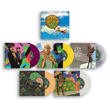 Prince & The Revolution - Around The World In A Day - The singles collection  - 7" Boxset - Raspberry, Peach, Yellow, White & Clear Vinyl  [RSD Black Friday 2025]