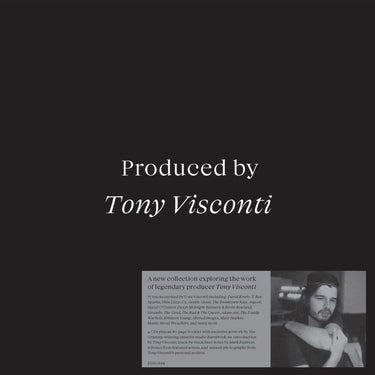 VARIOUS - Produced By Tony Visconti (Deluxe Casebound Book w/ 80-page Booklet) - 4CD [OCT 20]