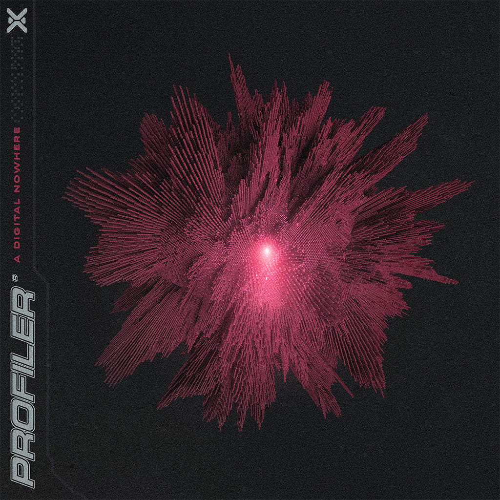 PROFILER - A Digital Nowhere - LP - Red with Black Splatter Vinyl [FEB 16]