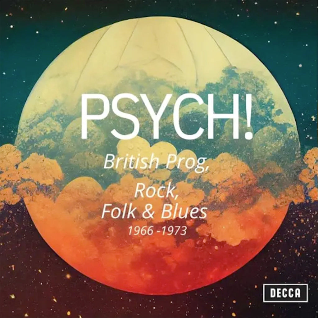VARIOUS - Psych! British Prog, Rock, Folk, And Blues 1966 - 1973 - 3CD Set [JUN 21]