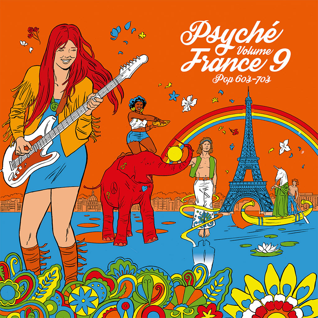VARIOUS - Psyche France Vol. 9 (Pop 60's - 70's) - LP - Black Vinyl [RSD 2024]