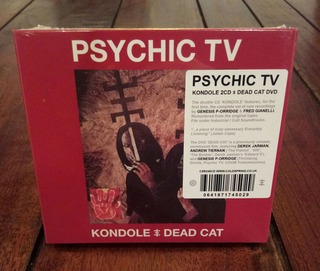 PSYCHIC TV (FEAT. DEREK JARMAN) - Kondole / Dead Cat (Repress) - 2CD + DVD Set [SEP 26]