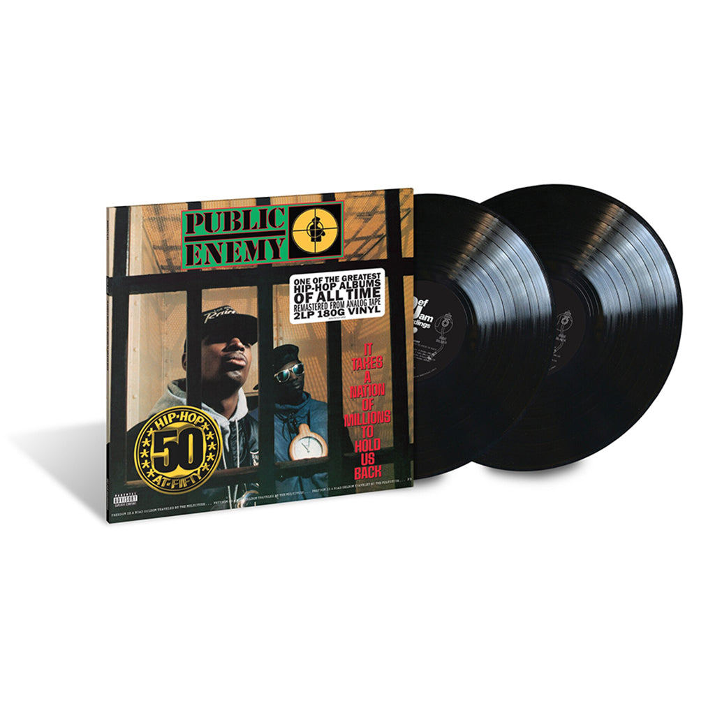PUBLIC ENEMY - It Takes A Nation of Millions To Hold Us Back - 35th Anniversary Edition - 2LP - 180g Vinyl