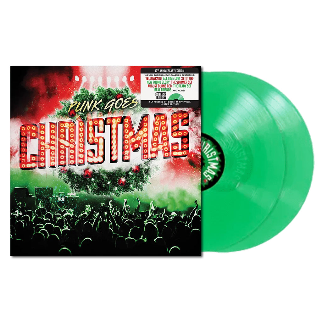 VARIOUS - Punk Goes Christmas [Black Friday 2023] - 2LP (45RPM) - Emerald Green Vinyl [NOV 24]