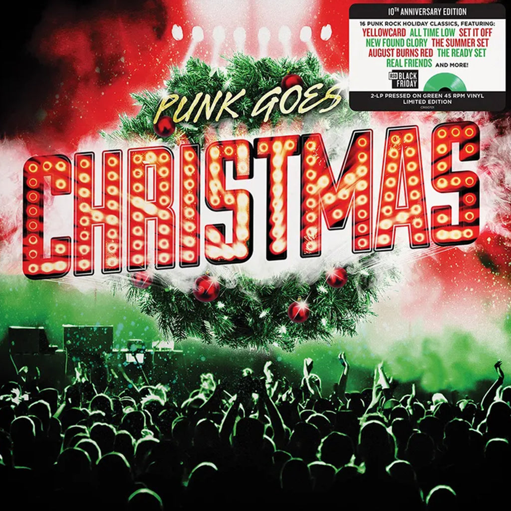 VARIOUS - Punk Goes Christmas [Black Friday 2023] - 2LP (45RPM) - Emerald Green Vinyl [NOV 24]