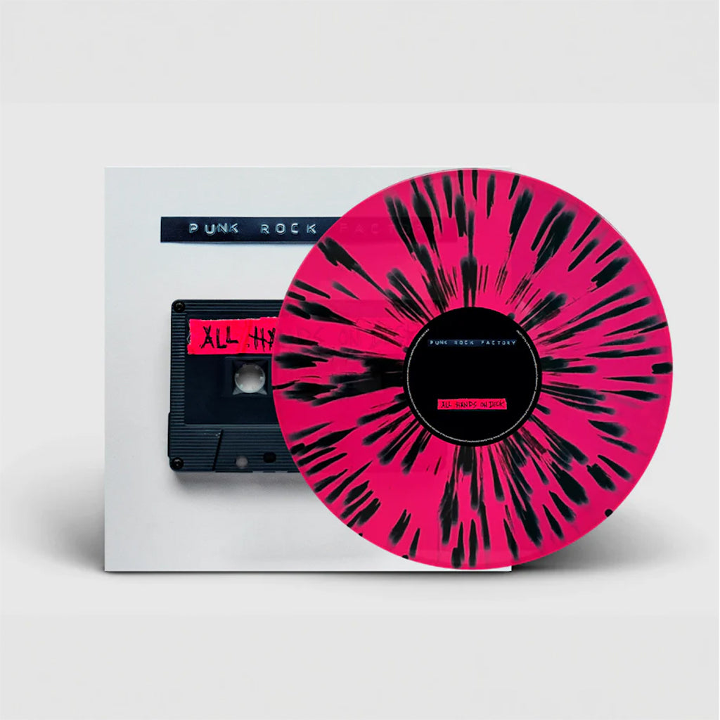 PUNK ROCK FACTORY - All Hands On Deck - LP - Pink w/ Black Splatter Vinyl [FEB 14]