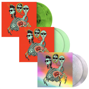PUSCIFER - Global Probing Live - 2LP - Glow In The Dark Vinyl