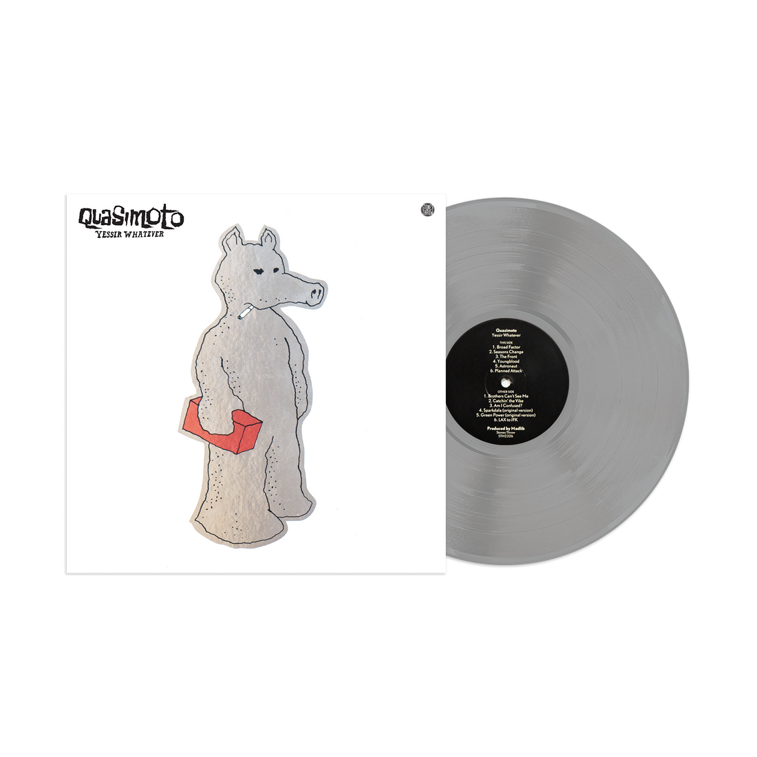 QUASIMOTO - Yessir Whatever - LP - Silver Foil Vinyl [FEB 21]