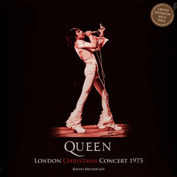 QUEEN - London Christmas Concert 1975 Radio Broadcast - LP - Gold Vinyl