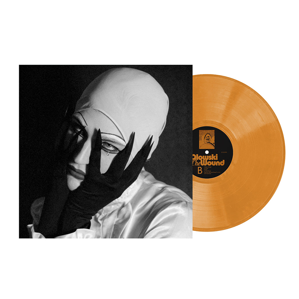 QLOWSKI - The Wound (with Poster Zine) - LP - Orange Vinyl