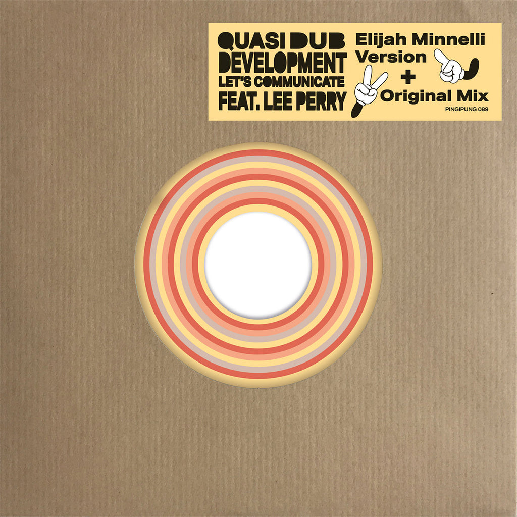 QUASI DUB DEVELOPMENT - Let’s Communicate (feat. Lee Perry) - 7'' - Vinyl