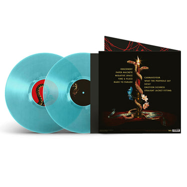QUEENS OF THE STONE AGE - In Times New Roman - 2LP - Gatefold Clear Blue Vinyl