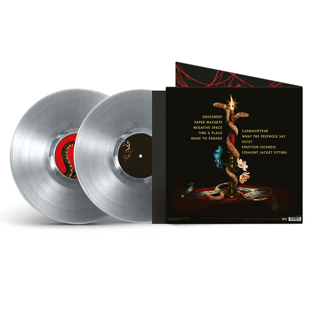 QUEENS OF THE STONE AGE - In Times New Roman - 2LP - Gatefold Silver Vinyl