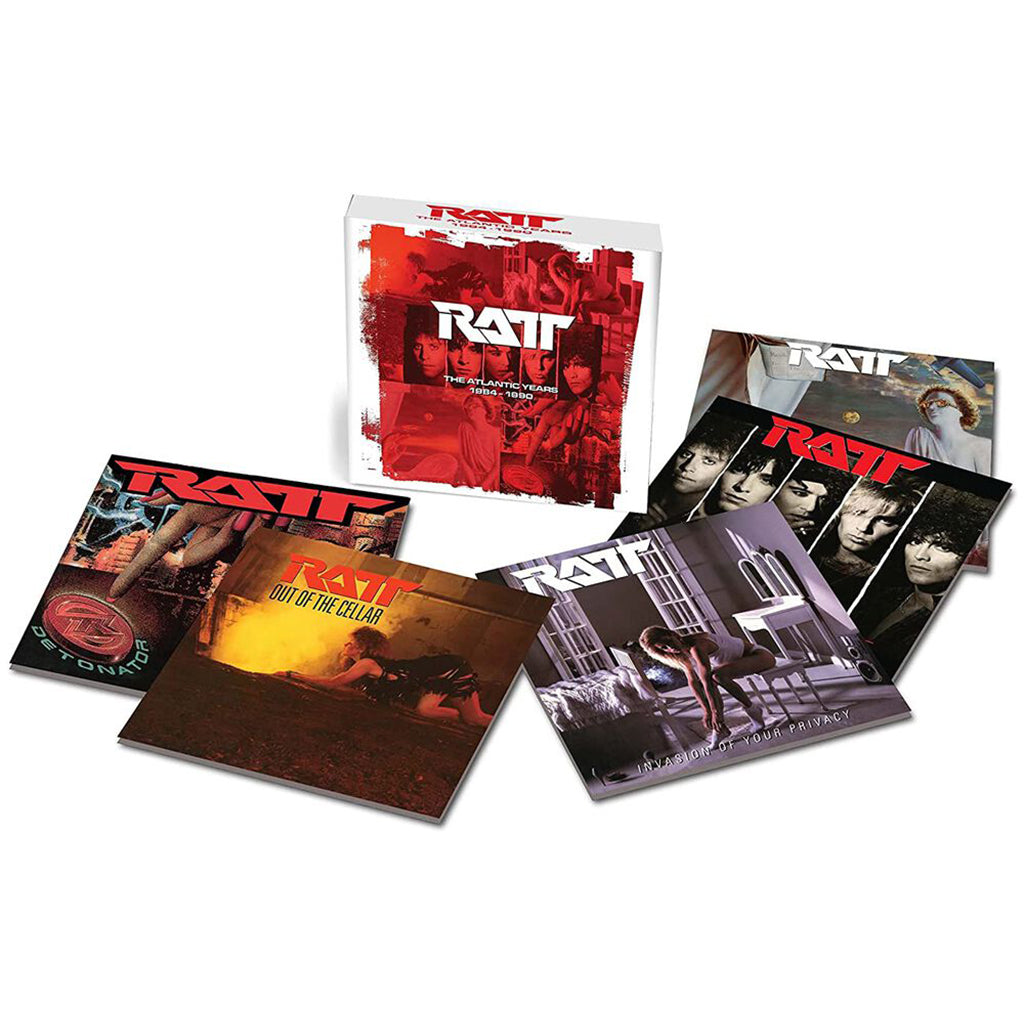 RATT - The Atlantic Years 1984-1991 - 5CD - Box Set