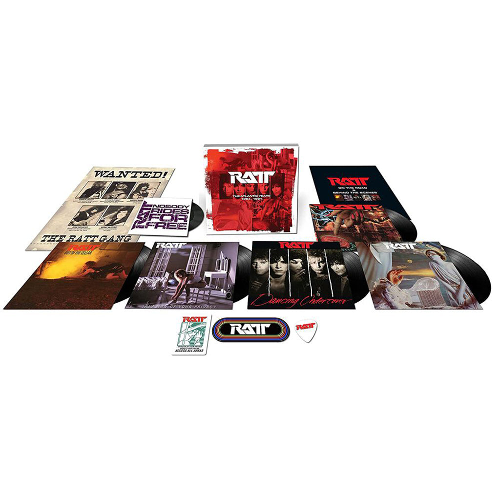 RATT - The Atlantic Years 1984-1991 - 5LP ( + 7'', Replica Tour Book & Extras) - Super Deluxe 180g Vinyl Box Set