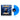 Blue-White-Split Vinyl LP